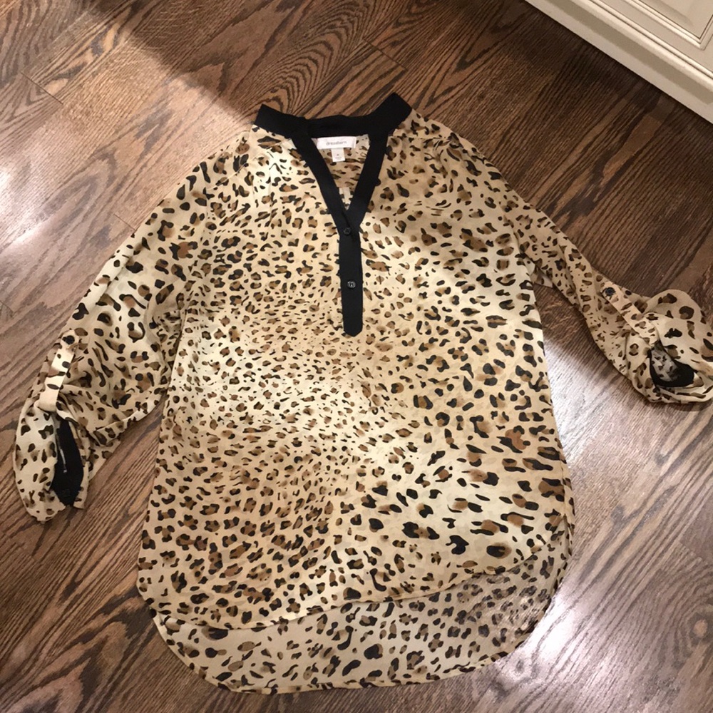 Women’s leopard blouse